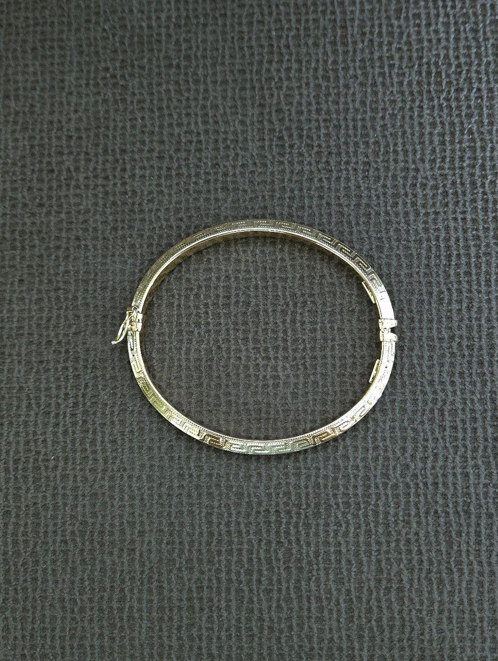 Mia Fiore Gold💛 Ridged Greek🇬🇷 Key🔑 Bracelet - NWT - Picture 15 of 16